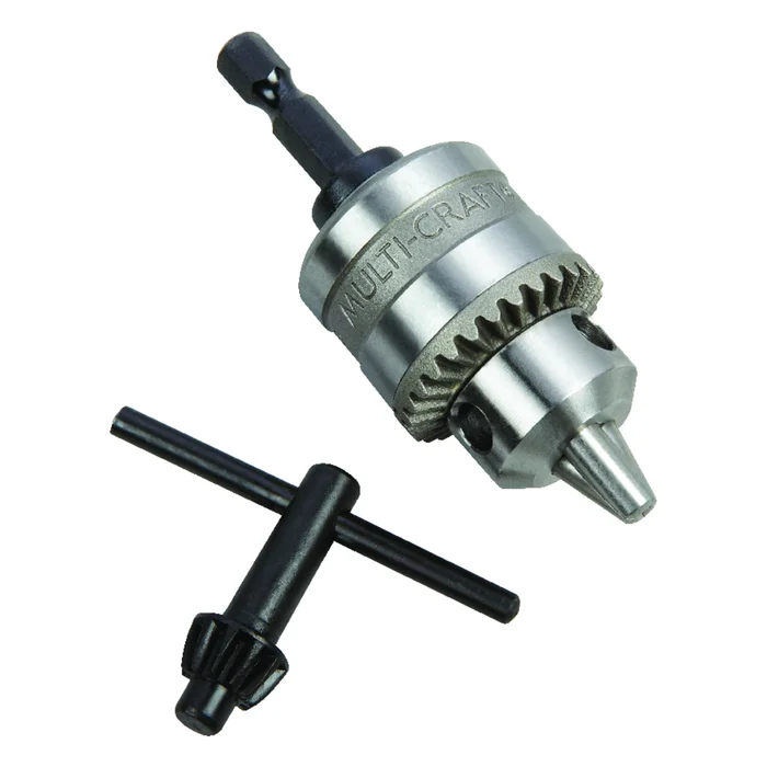 1/4-Inch Cordless Screwdriver Chuck with Key for Secure Bit Holding