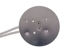 2-PIN GX5.3 BASE HALOGEN SOCKET 75 WATT 125V WITH HEAT DISK AND WIRE LEADS