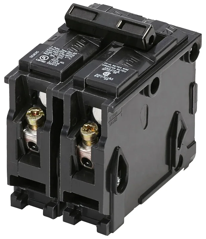 60 Amp Double Pole Circuit Breaker for Residential Electrical Panels