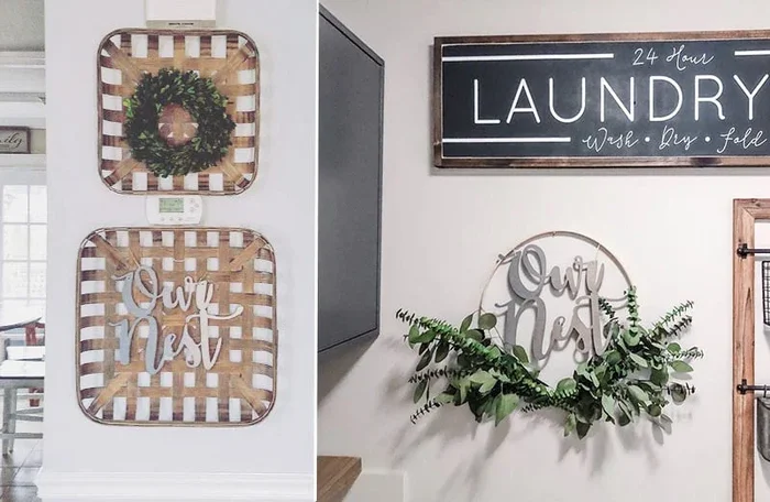 “Our Nest” Script Metal Cutout Sign – Wall Expressions – Decor Steals