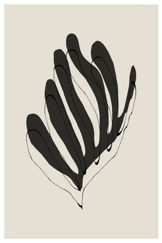 Abstract Leaf Lines