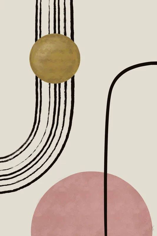 Abstract shapes a lines #2