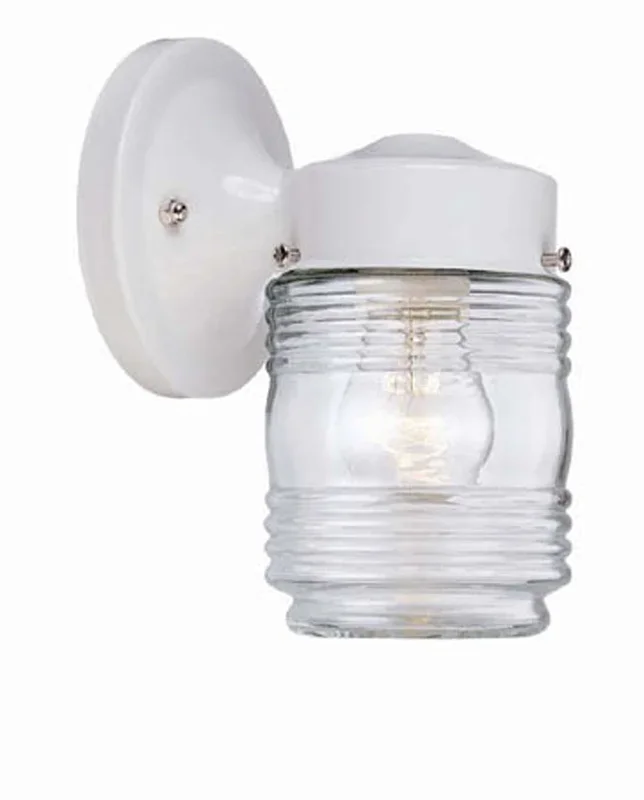 Acclaim Lighting – 100WH – One Light Wall Sconce – Builders` Choice – Gloss White