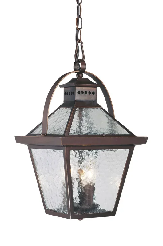 Acclaim Lighting – 7676ABZ – Three Light Hanging Lantern – Bay Street – Architectural Bronze