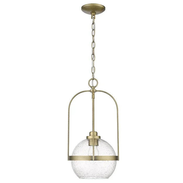 Acclaim Lighting – IN10010ATB – One Light Pendant – Devonshire – Antique Brass