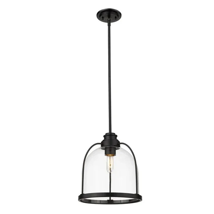 Acclaim Lighting – IN21300BK – One Light Pendant – Stanton – Matte Black