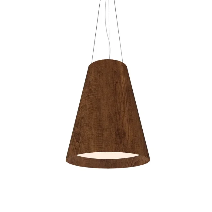 Accord Lighting – 1146LED.06 – LED Pendant – Conical – Imbuia
