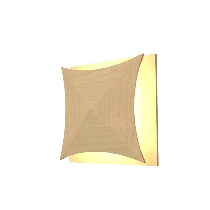 Accord Lighting – 4063LED.34 – LED Wall Lamp – Facet – Maple