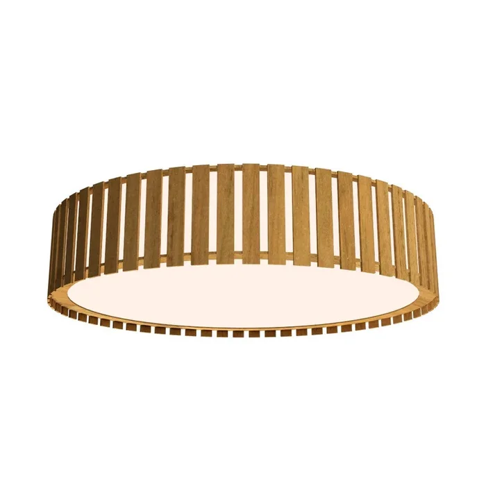 Accord Lighting – 5035LED.09 – LED Ceiling Mount – Slatted – Louro Freijo