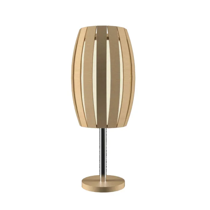 Accord Lighting – 7011.34 – One Light Table Lamp – Barrel – Maple