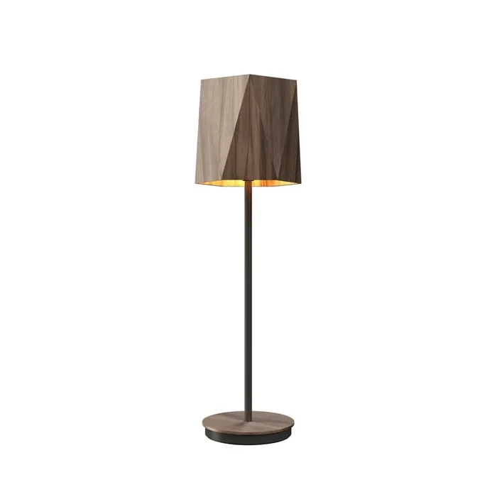 Accord Lighting – 7084.18 – One Light Table Lamp – Facet – American Walnut