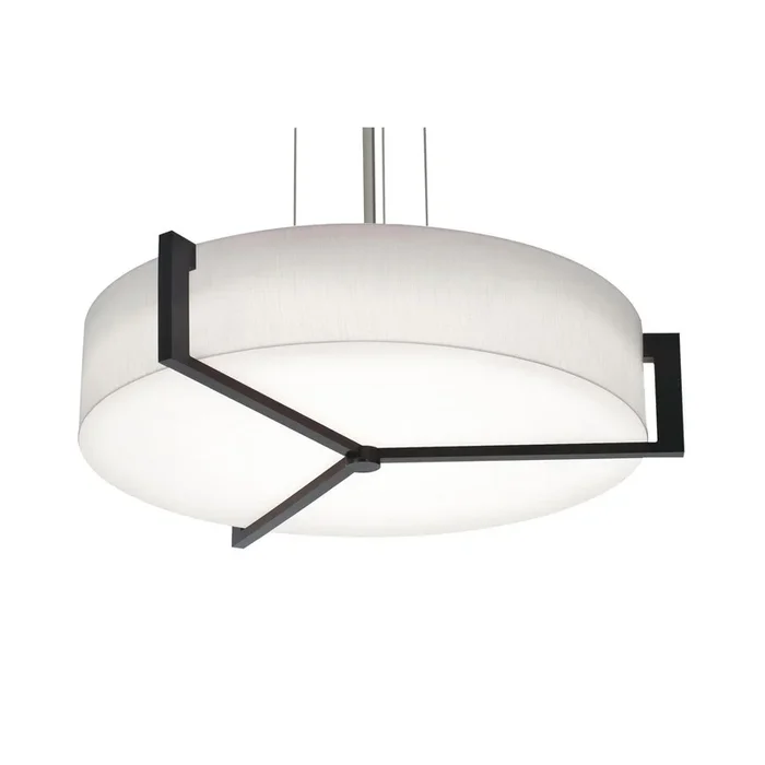 AFX Lighting – APP2432MBES-LW – Three Light Pendant – Apex – Satin Nickel