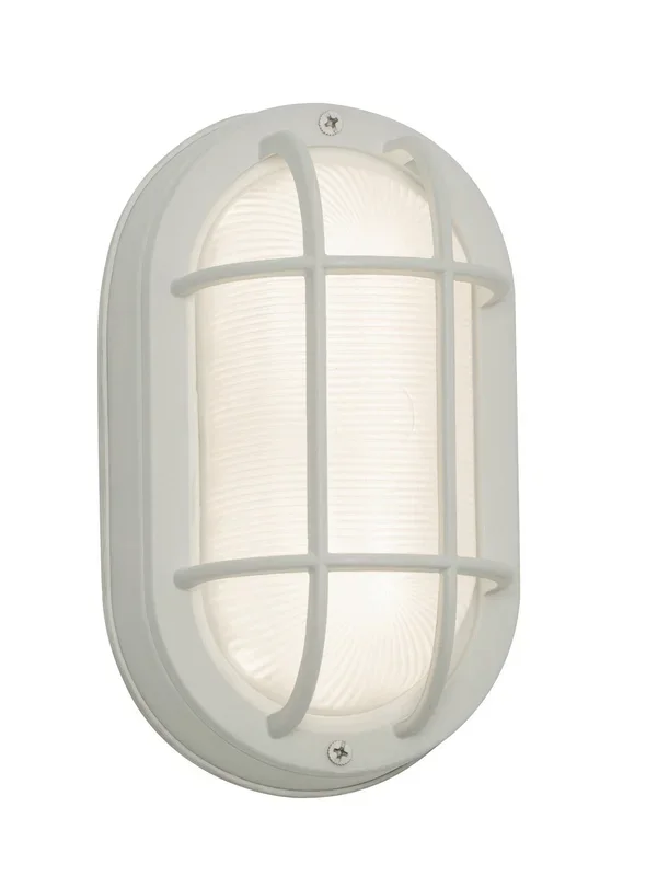 AFX Lighting – CAPW050804L30ENWH – LED Outdoor Wall Sconce – Cape – White