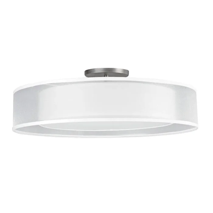 AFX Lighting – CZF3040LAJUDSN-WHWH – LED Flush Mount – Cortez – Satin Nickel