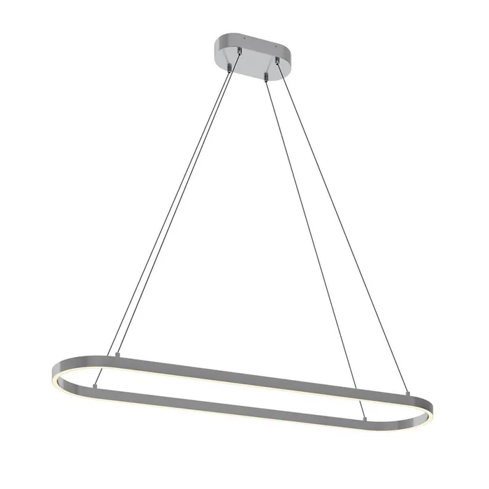 AFX Lighting – GLOP4812L30D1SN – LED Pendant – Glo – Satin Nickel