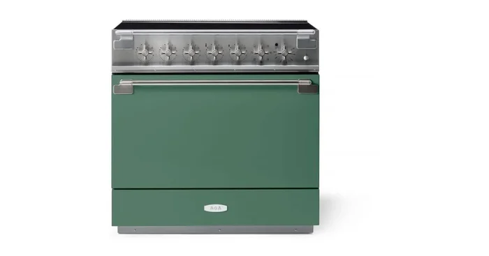 AGA 36″ Induction, Mineral Green AEL361INMG