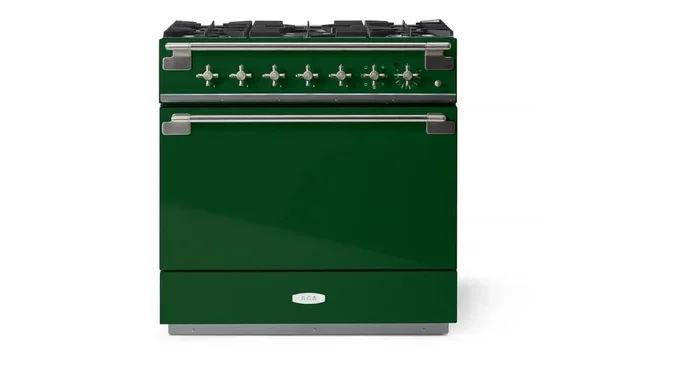 AGA 36 Dual Fuel, Cornwall Green AEL361DFCWG