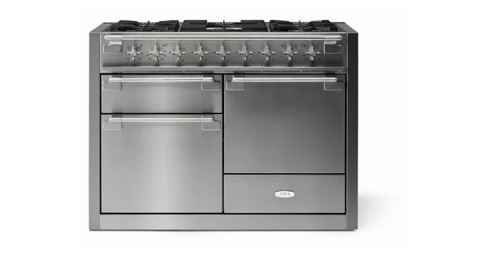 AGA 48 Dual Fuel Model, Stainless Steel AEL481DFSS