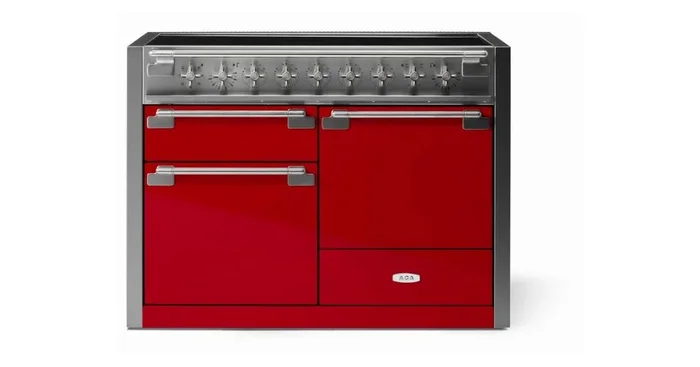 AGA 48 Induction Model, Piccadilly Red AEL481INPCR