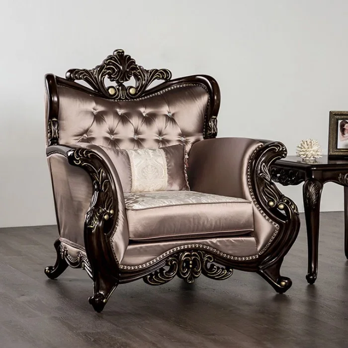 Albacete Traditional ChairFM65006BR-CH by Furniture of America