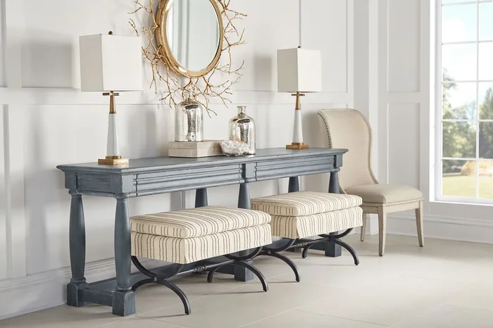 Alcove Sofa Console By Art Furniture
