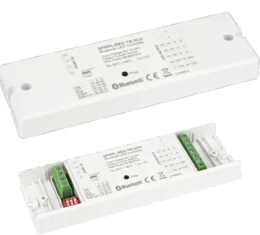 American Lighting Spektrum+ Series 12-24V DC In-Line 5-Channel Smart Receiver White (SPKPL-REC-TB-5CH)