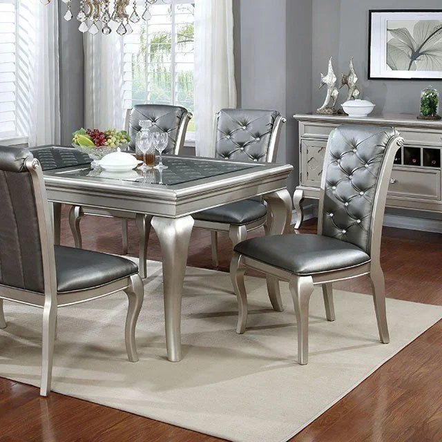 Amina 66″ Dining TableCM3219T-66 BY Furniture of America