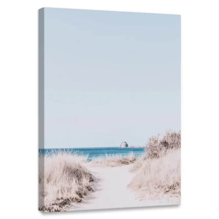 Beach Dune Path Canvas Wall Art