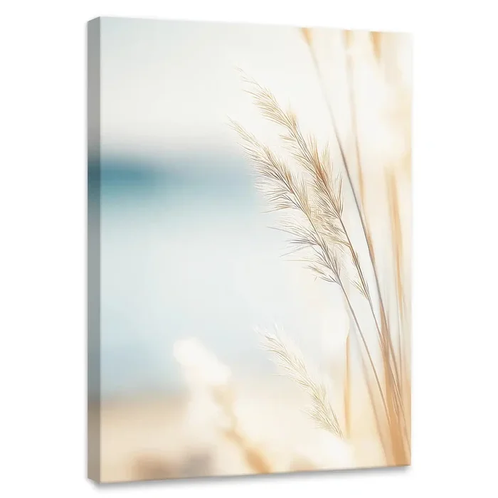 Beach Grass Breeze Canvas Wall Art