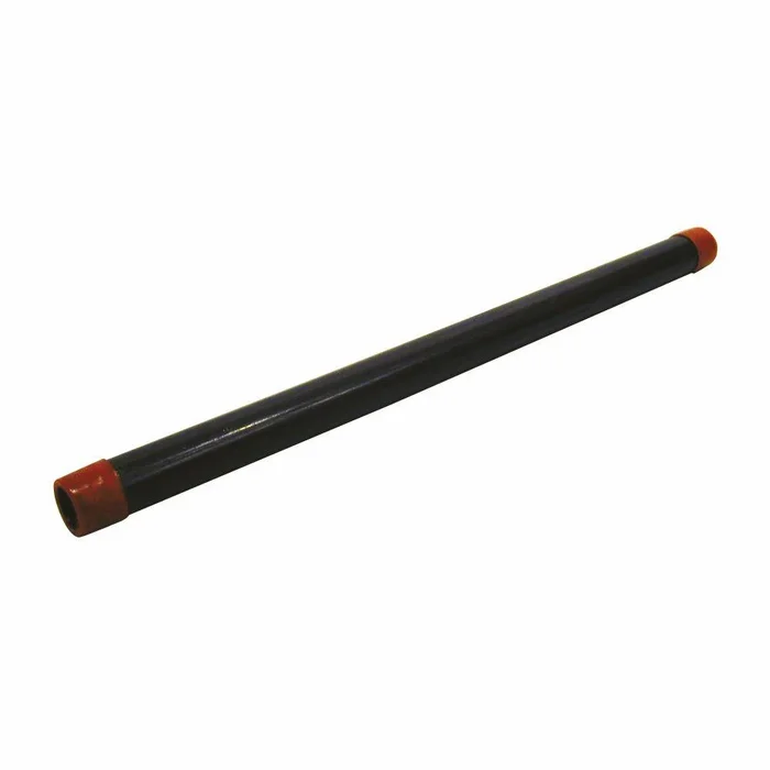 Black Steel Pipe, 1 Inch Diameter by 36 Inches Length