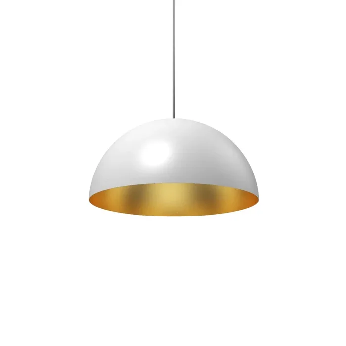 BlackJack Lighting – SP-DOM-SO-20-WG-NAK-E26-SP5 – 20″ Pendant – Domos – Gold