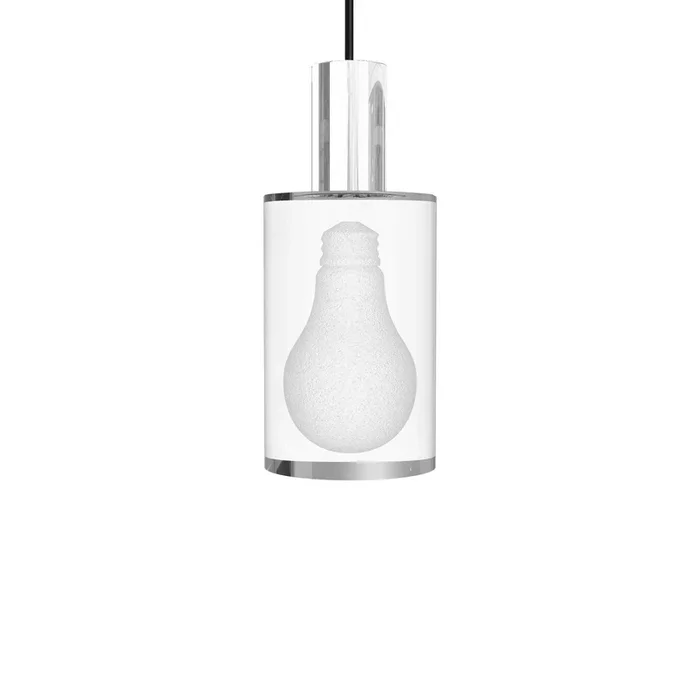 BlackJack Lighting – SP-LGD-AL-03-WH-30K-3W-SP5 – LED Pendant – A-Lamp – White