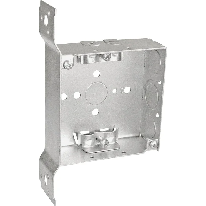 BOX MOUNT SQ STL 4″H