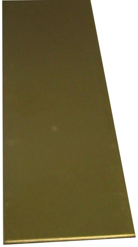 Brass Strip Measuring 0.032 Inch Thick by 0.75 Inch Wide by 12 Inch Long