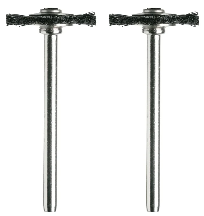 Bristle Brush, .75 In. Dia., 2-Pk.