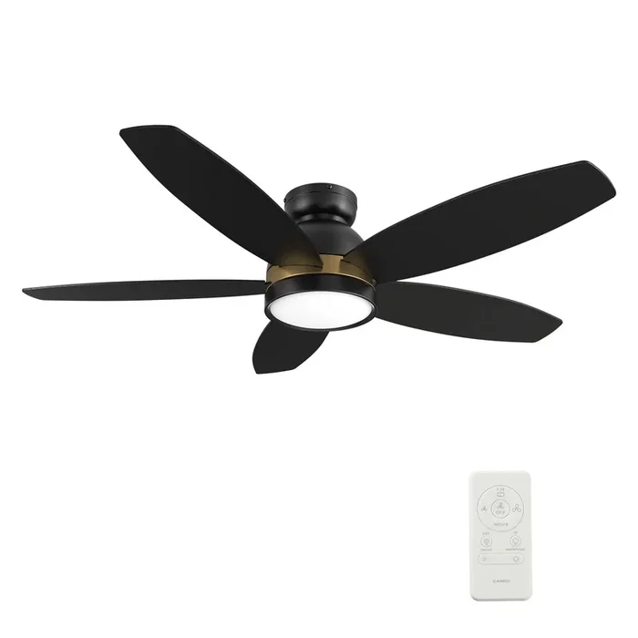 Carro – VS485Q5-L12-B2-1-FM – 48″Smart Ceiling Fan – Granville – Black