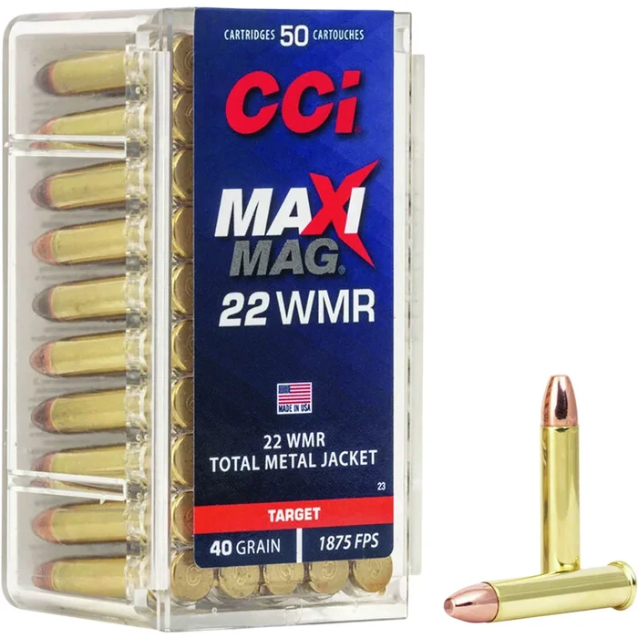 CCI MAXI-MAG 22 WMR 1875FPS 50RD