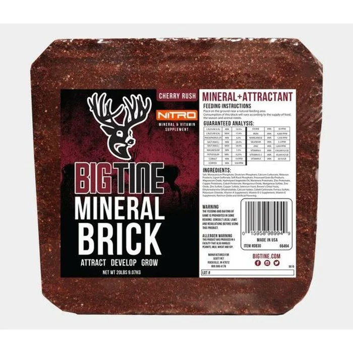 Cherry Rush Mineral Brick, 20 Pounds