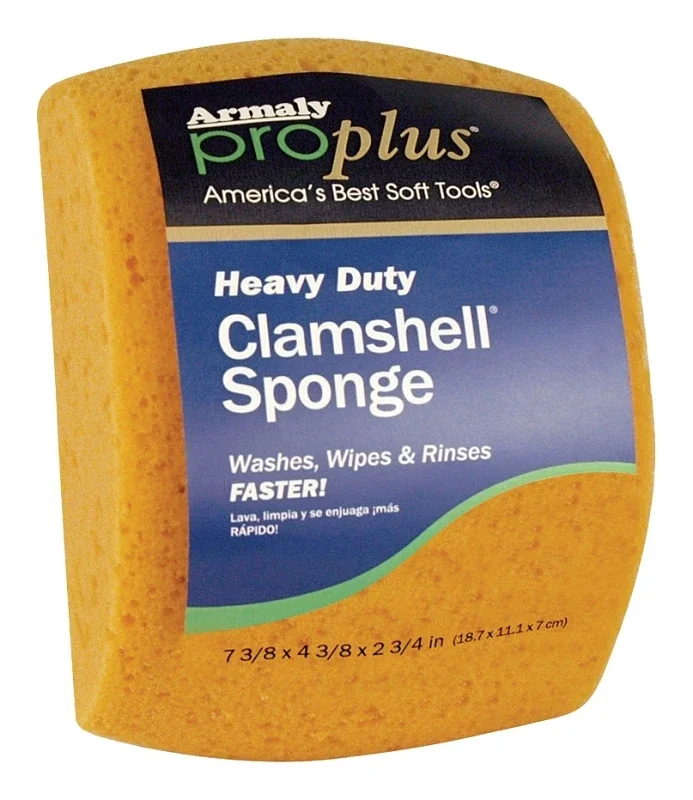 Clamshell Sponge, Heavy-Duty, Large, Polyester