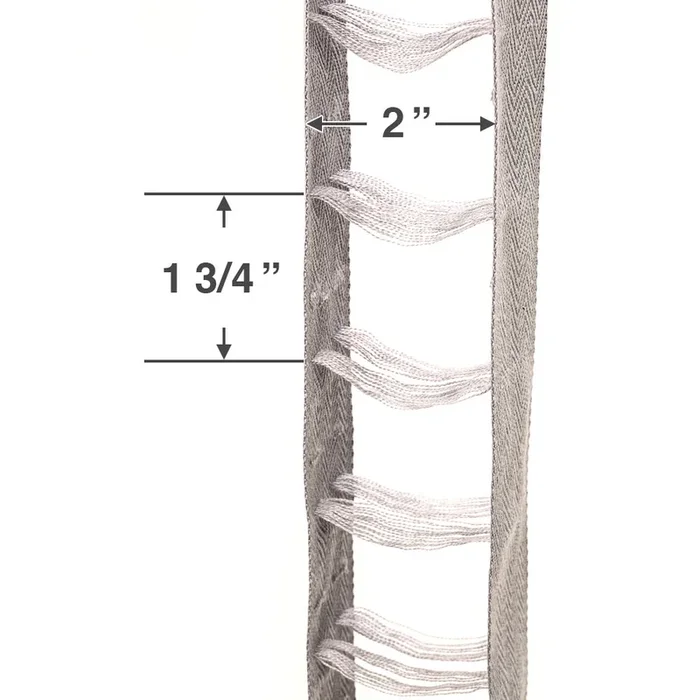 Cloth Tape Ladder for 2″ Horizontal Wood, Faux Wood and Venetian Blinds – 1 1/2″ Wide Tape