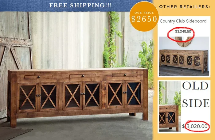 Country Club Sideboard – Decor Steals