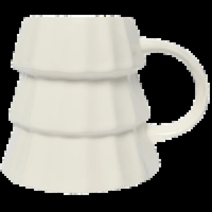 Cream Tree 17oz. Figurine Coffee Mug