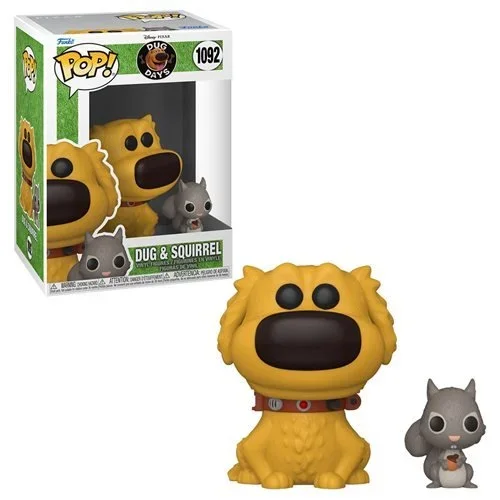 Disney Dug Days Pop! Vinyl Figure Dug with Squirrel [1092]