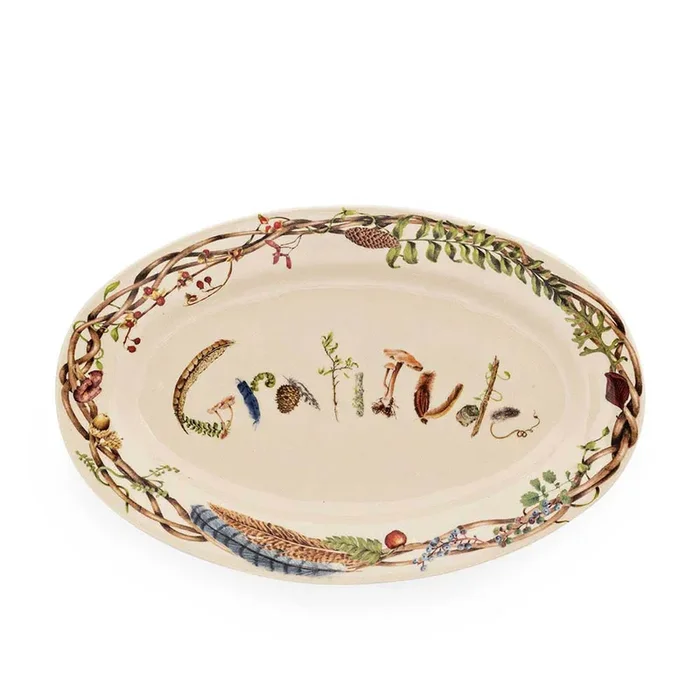 Forest Walk Platter – Gratitude by Juliska
