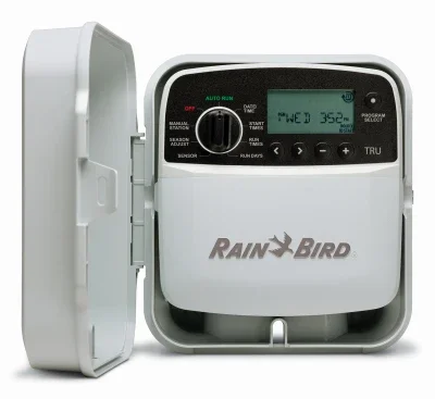 Four-Station Indoor Underground Sprinkler Watering Timer for Automated Lawn Irrigation