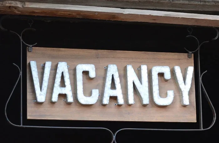 Galvanized Vacancy Sign – Decor Steals