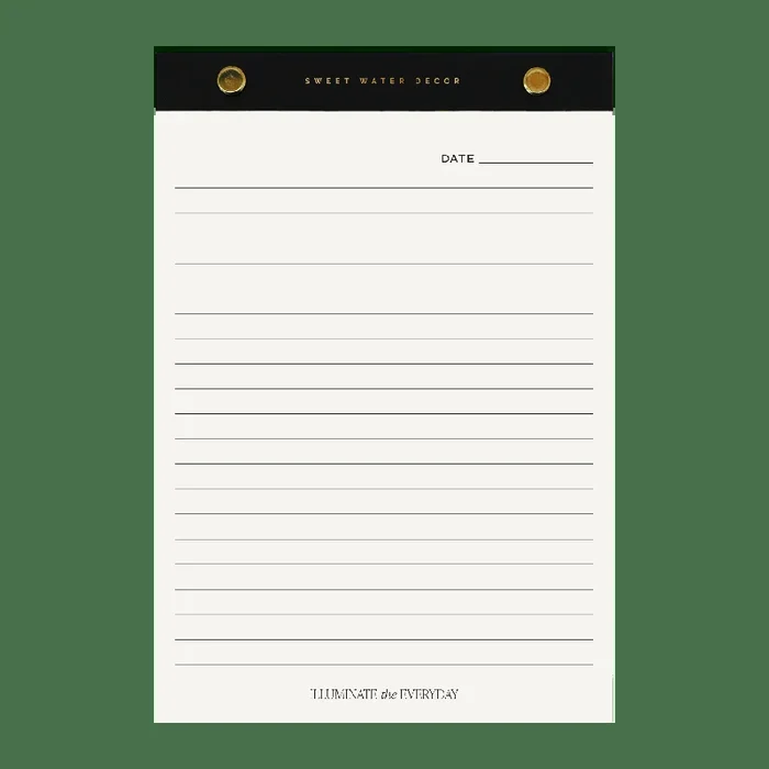 Gold Rivet Basic Notepad