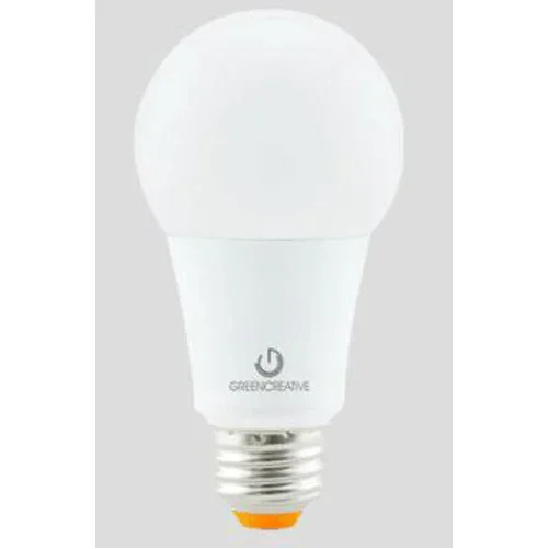 Green Creative 9A19/940/277V A19 E26 9W High CRI 92 T20 120-277V Enclosed Non-Dimmable 4000K (98564)