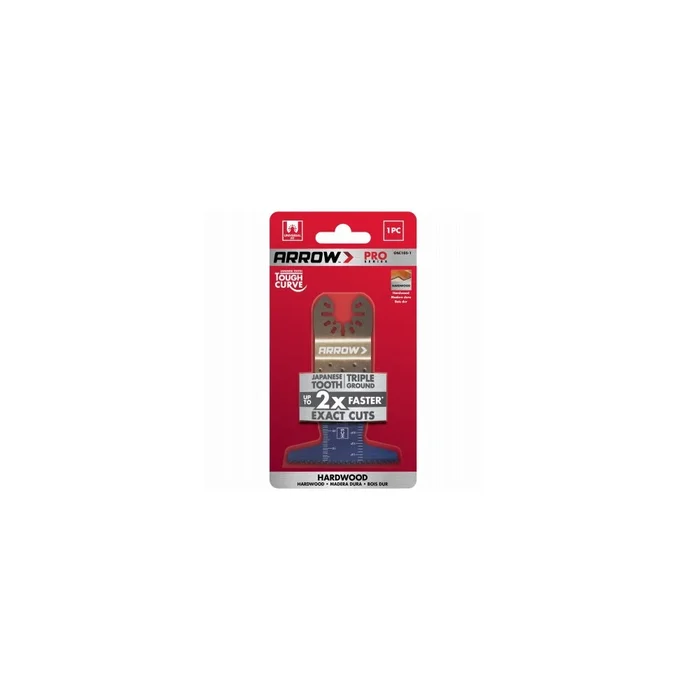 Ground Tooth Power Curve Hardwood Oscillating Tool Blade, 2.5 Inches