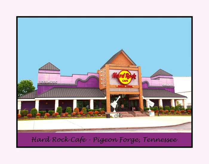 Hard Rock Cafe in Pigeon Forge Premium Poster